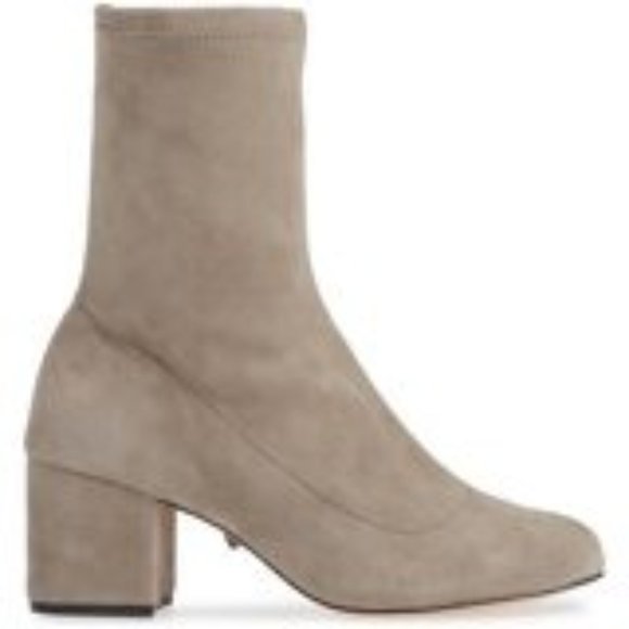 COPY - NIB SCHUTZ WOMENS MID CALF BEIGE LUPE STRETCH LEATHER BOOTS IN BRUSH TAN… - Picture 7 of 16